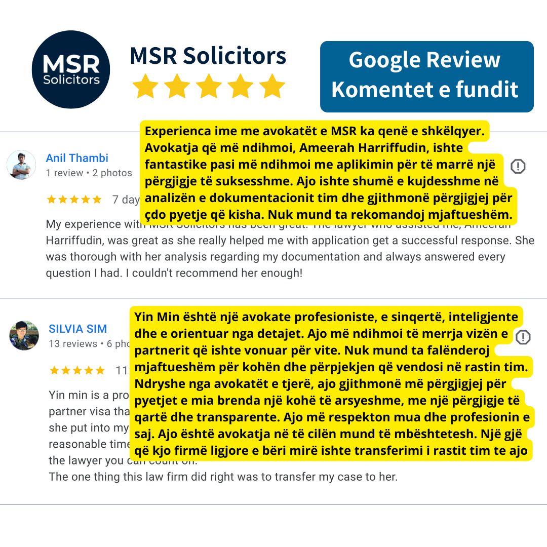Google Review Albanian 2